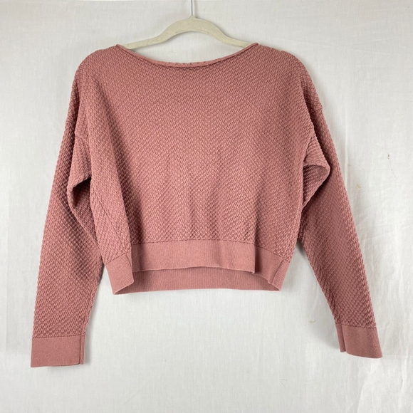 Babaton Cotton & Cashmere Lita Cropped Sweater - Picture 11 of 12